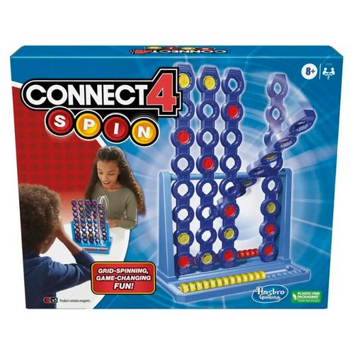 Juego De Mesa Hasbro Connect 4 Spin Multicolor F5750