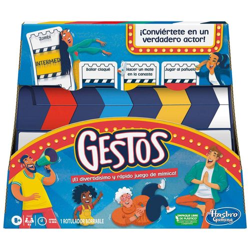 Juego de mesa Hasbro caras y gestos multicolor f6421