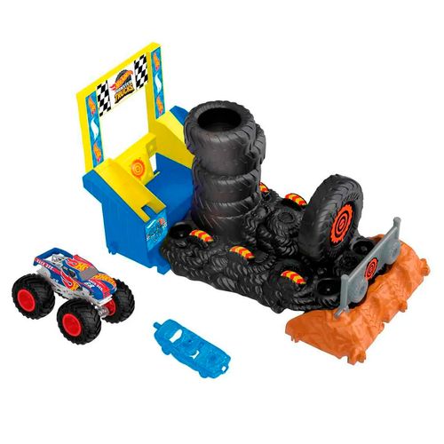 Pista De Juguete Hot Wheels Arena Retos Multicolor HNB87