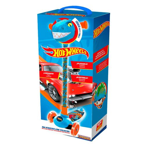 Scooter Niño Hot Wheels Dino Peluche Multicolor 30767