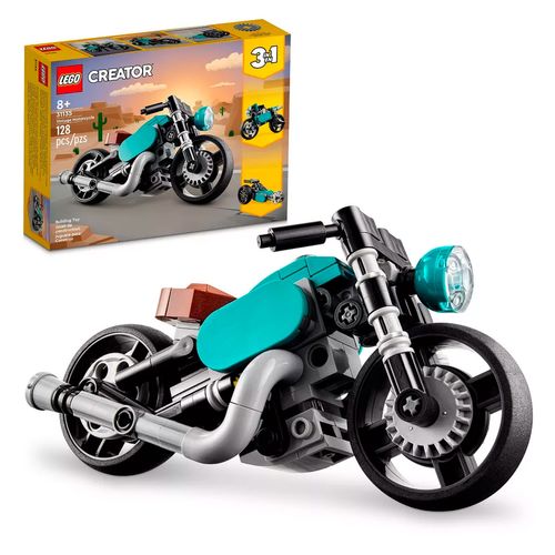 Armable Lego Moto Clásica Multicolor 31135