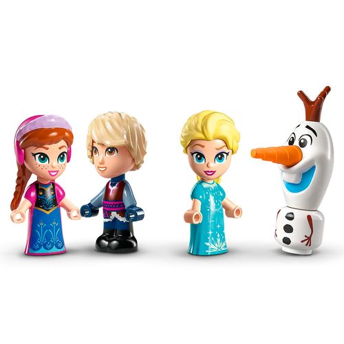 Armable Lego Carrusel Mágico De Anna y Elsa Multicolor 43218