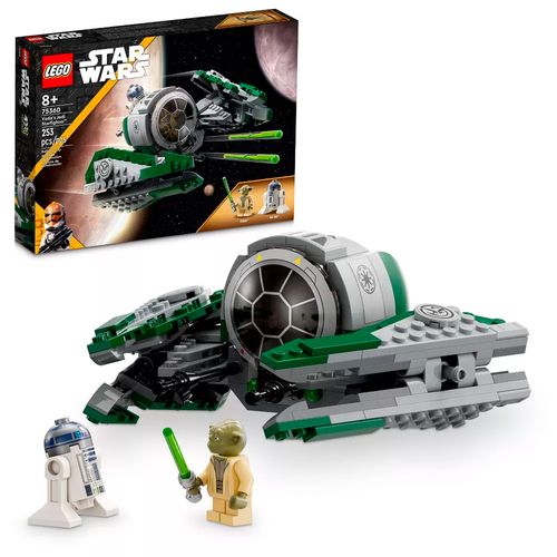 Armable Lego Star Wars Caza Estelar Jedi De Yoda Multicolor 75360