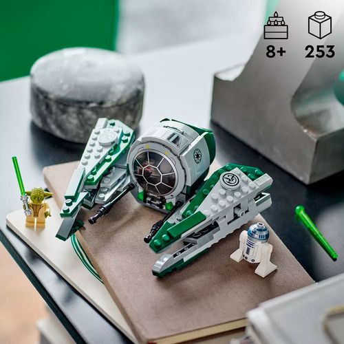 Armable Lego Star Wars Caza Estelar Jedi De Yoda Multicolor 75360