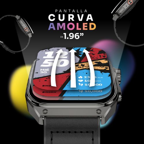 Smartwatch Binden Amoled Curvo Era Day Line