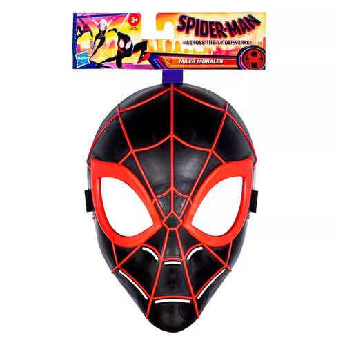 Máscara Marvel Spider-Verse de Miles Morales Multicolor F5786