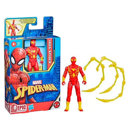 Figura Iron Spider Marvel Multicolor F6976