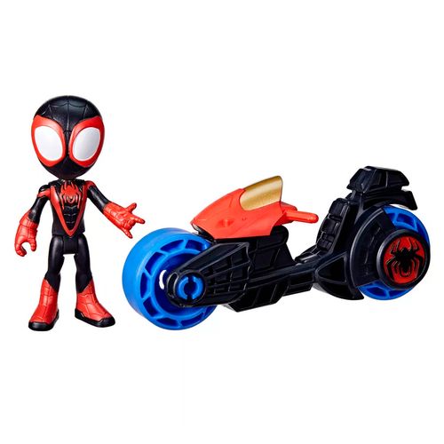 Miles Morales Motorcycle Marvel Multicolor F7460