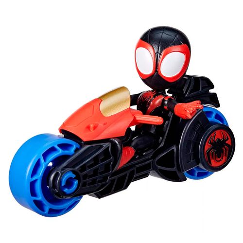 Miles Morales Motorcycle Marvel Multicolor F7460