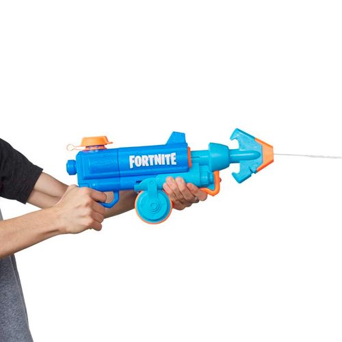 Lanzador De Agua Nerf Super Soaker Fortnite Multicolor F2560