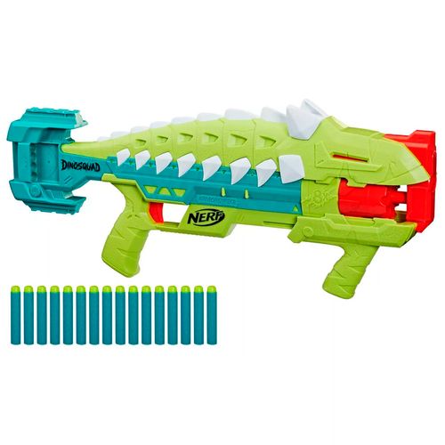 Lanzador De Dardos Nerf Dinosquad Armorstrike Multicolor F5855