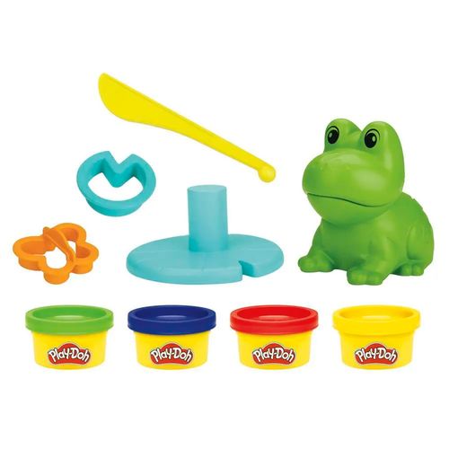 Set de juego Play Doh creaciones con la rana y los colores f6926