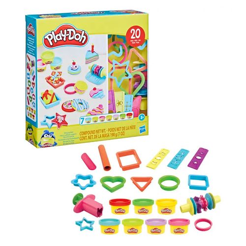 Set De Juego Play Doh Mis Primeras Creaciones Con Formas F7384