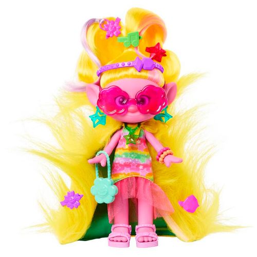 Muñeca Trolls Viva Look Mágico Multicolor HNF17