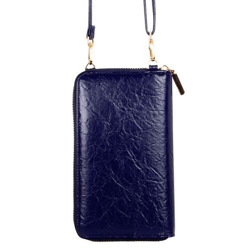 Portacelular para dama Crabtree azul marino e3472