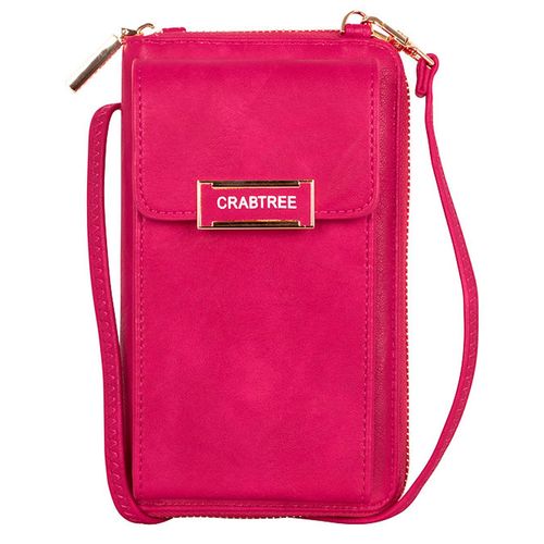 Portacelular para dama Crabtree rosa e3473