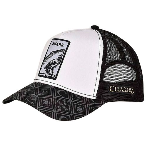 Gorra Para Caballero Cuadra Gris 00SHARK