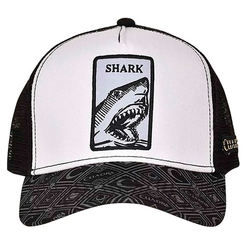 Gorra Para Caballero Cuadra Gris 00SHARK