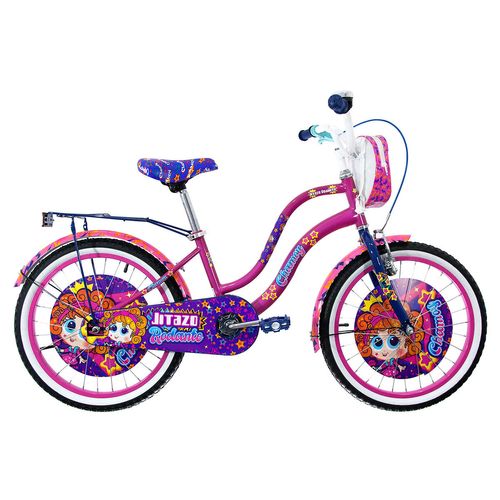 Bicicleta Para Niña R20 Benotto Magenta/Azul CITY CHAMOY