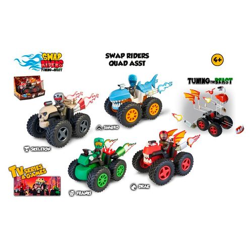 Auto Para Niño Swap Riders Multicolor WAP01000