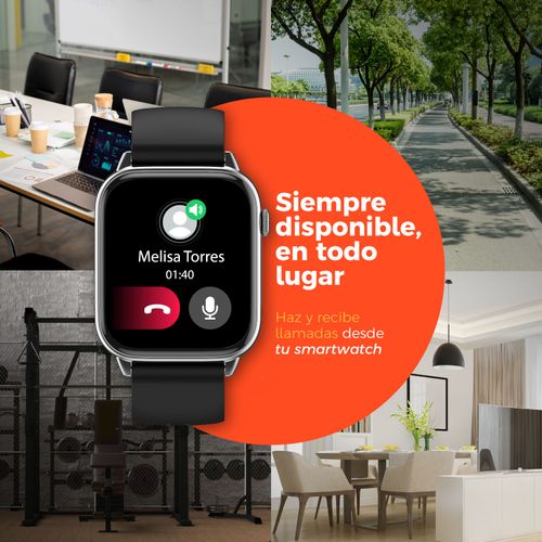 Smartwatch Binden Realiza Y Contesta Llamadas Negro Era Day Lite