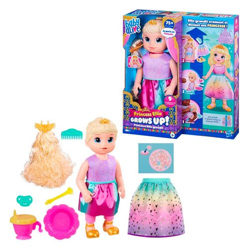 Muñeca Baby Alive Princess Ellie Grows Up Multicolor F5236