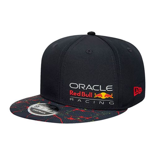 Gorra Para Caballero New Era Red Bull Racing Marble Visor Negro 60357184