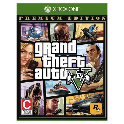 Videojuego para Xbox one 337 gta v premium edition