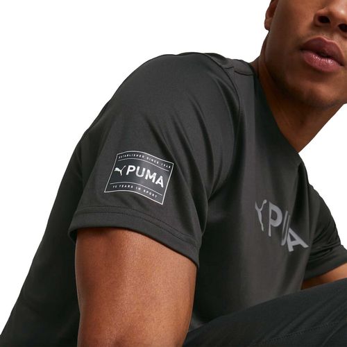 Playera Para Caballero Puma Fit Training Negro 523098 01