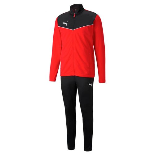 Conjunto Puma individual rise para hombre Puma negro con rojo 657534 01