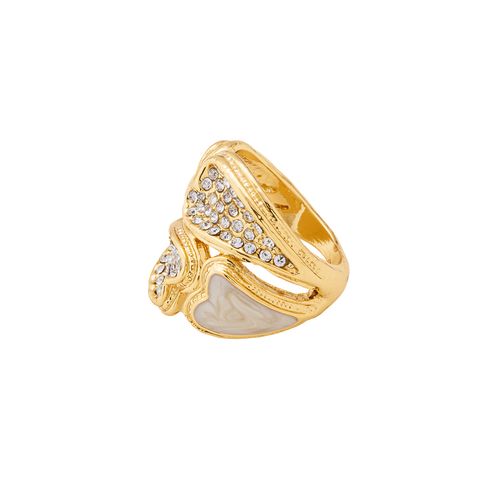 Anillo  Unlimited By OB Chapa De Oro 18 K ROS118