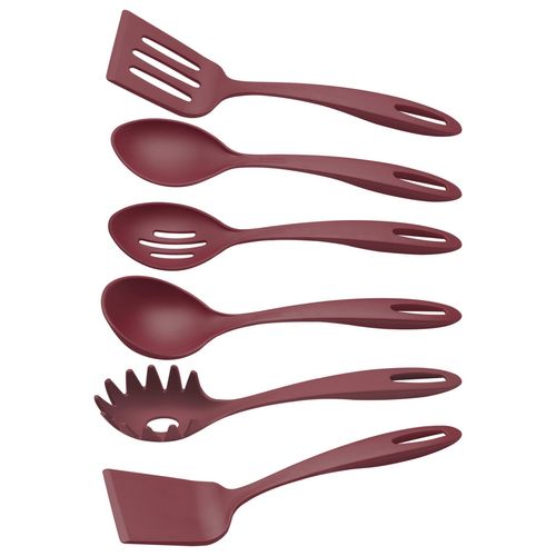 Juego de utensilios Tramontina nylon rojo 25199709
