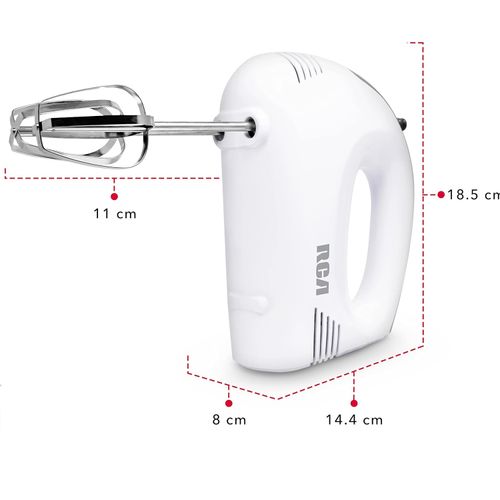 Batidora de mano 5vel rca blanco rc-094