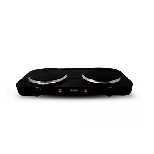 Parrilla eléctrica RCA plancha doble negro RC2000N
