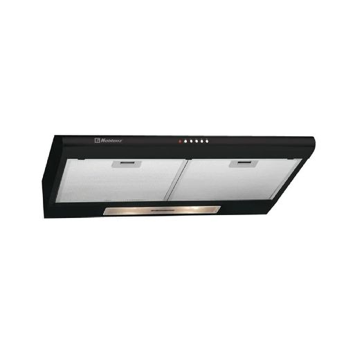 Campana 76cm Koblenz 3 vel luz negra cmk76n