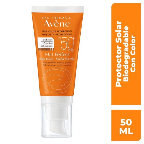 Protector solar Avène fps 50+ con color ave-sold0010