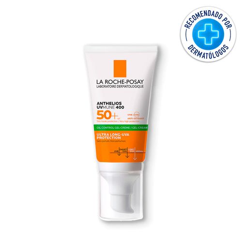 Protector Solar Facial La Roche Posay Anthelios Toque Seco FPS 50+ Anti-brillo M9158400