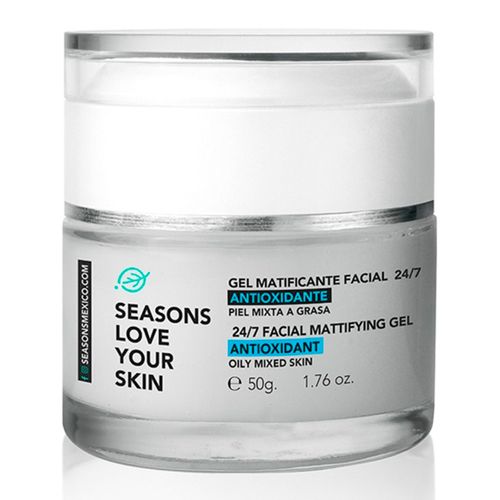 Gel matificante facial Seasons piel mixta a grasa fac3260