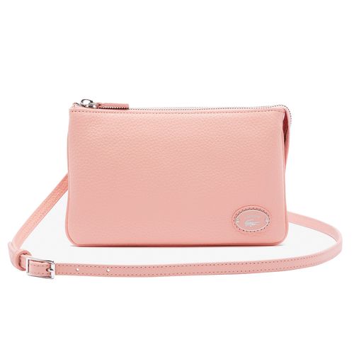 Bolsa Crossbody Para Dama Lacoste Rosa Claro NF4337GZ-M40