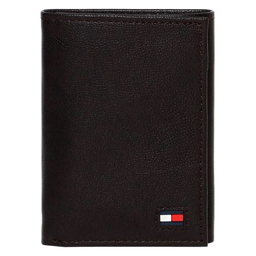 Cartera Para Caballero Tommy Hilfiger Triple Café 31TLE1X027