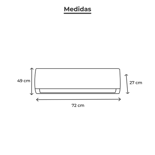 Minisplit inverter Samsung 1 tonelada blanco ar12bvhqasi/ax