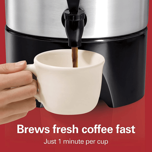 Cafetera Hamilton beach percoladora 45 tzas 40515r