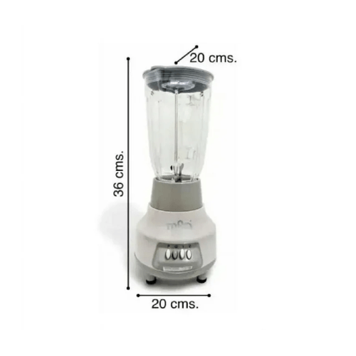 Licuadora man ecoblender vaso plástico 3 vel blanca lp-1010pbl114