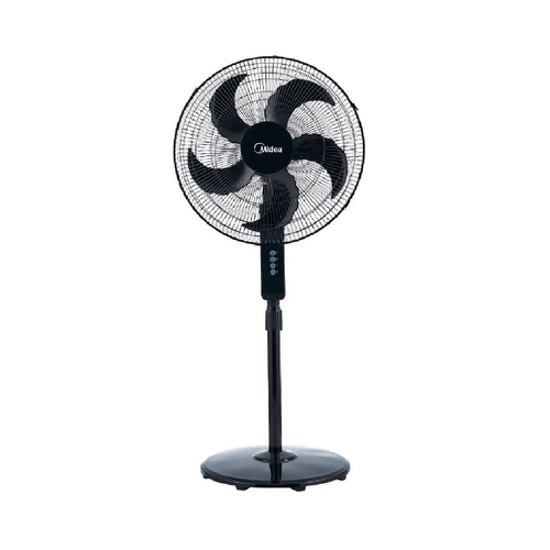 Ventilador Midea de pedestal 18" negro msf18b