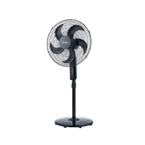 Ventilador Midea de pedestal 18" negro msf18b