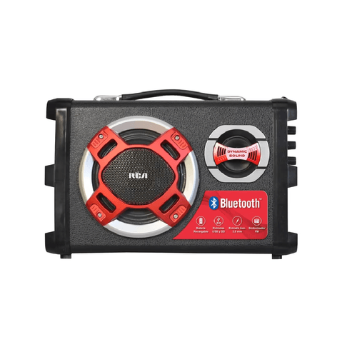 Bocina portable RCA bluetooth 25 watts usb/sd 3.5mm karaoke sp82bt