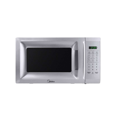 Horno de Microondas 0.7 Pies Midea Silver MMDP07S2CB