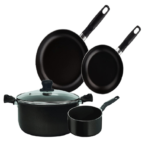 Bateria T-fal 5 piezas negra 5813700