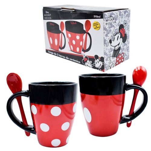 Juego de tazas Regalos Siglo XXI mickey mouse multicolor 1738-146