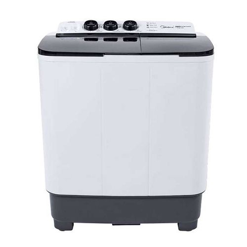 Lavadora semiautomática Midea doble tina 11kg blanco mt100w110/w-mx